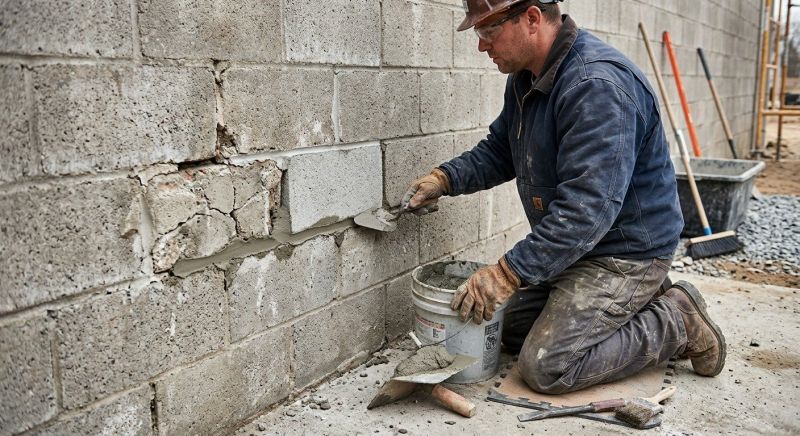 Block Masonry Repair in Suwanee, GA