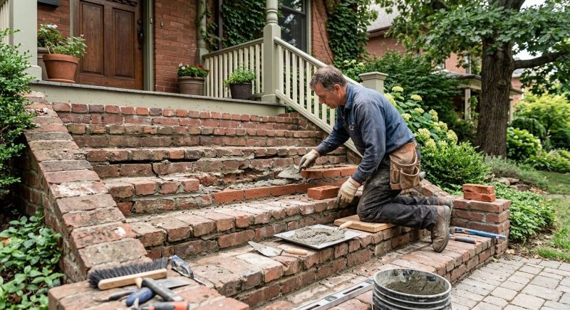 Brick Repair in Woodstock, GA