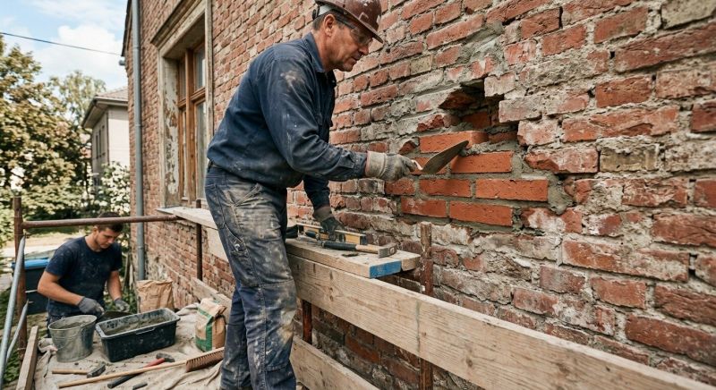 Brick Wall Repair in Alpharetta, GA