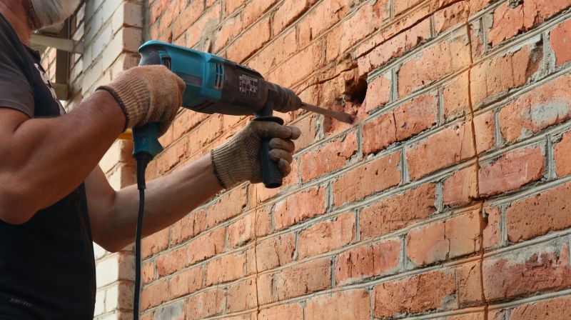 Brick Wall Repair in Barrow County, GA