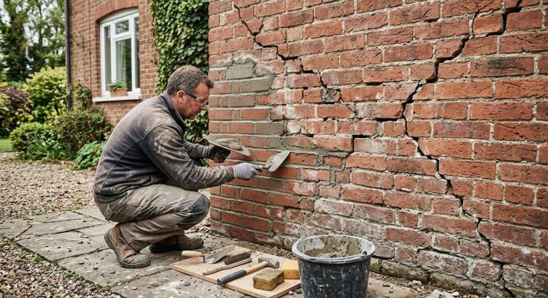 Brick Wall Repair in Hoschton, GA