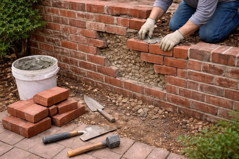 Brick Wall Repair in Tucker, GA