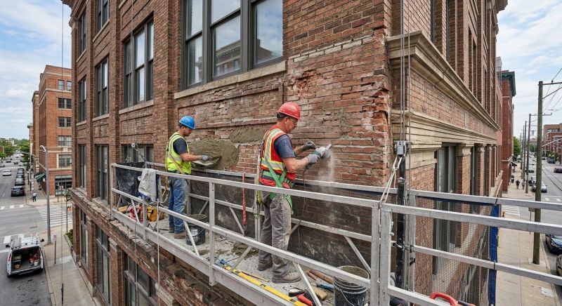 Commercial Masonry Repair in Forsyth County, GA