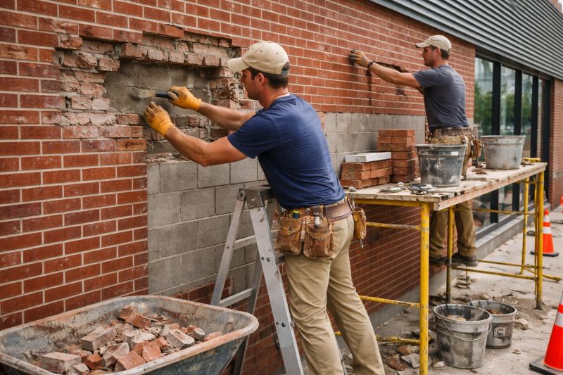 Commercial Masonry Repair in Gwinnett County, GA