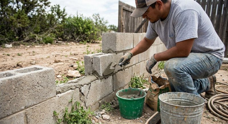 Concrete Block Repair in Flowery Branch, GA