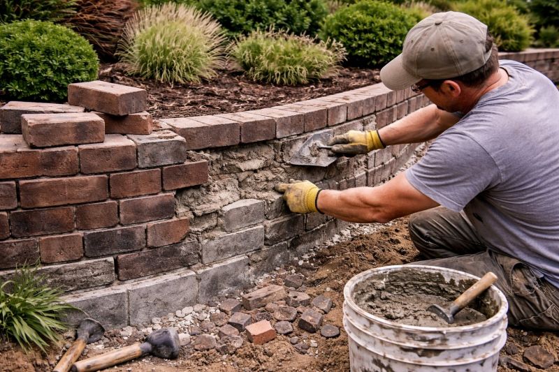 Retaining Wall Repair in Barrow County, GA