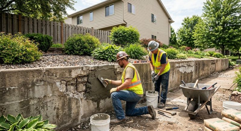 Retaining Wall Repair in Braselton, GA