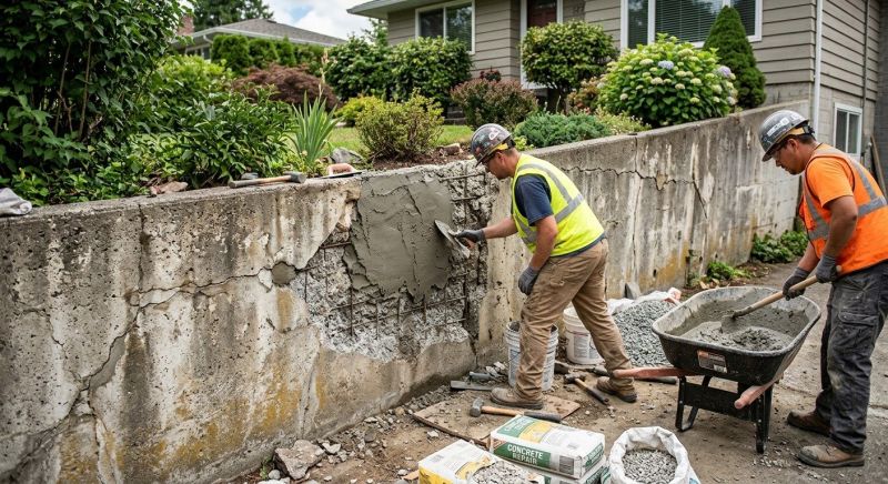 Retaining Wall Repair in Buford, GA
