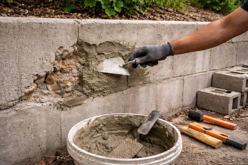 Retaining Wall Repair in Cherokee County, GA