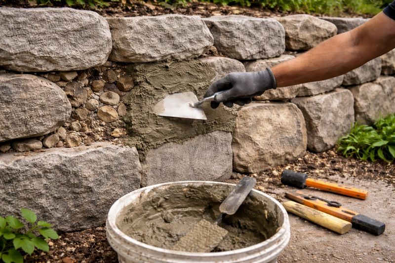 Retaining Wall Repair in Lithonia, GA