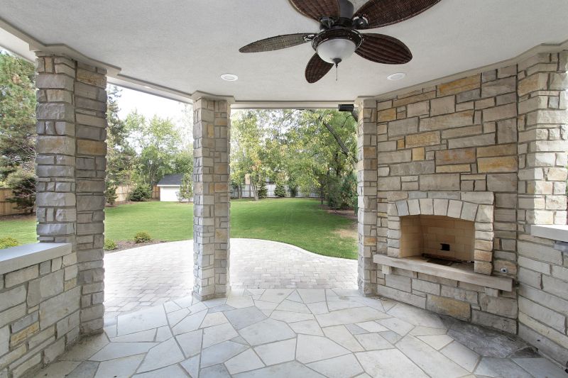 Stone Chimney Installation in Bethlehem, GA