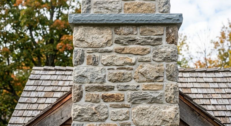 Stone Chimney Installation in Braselton, GA
