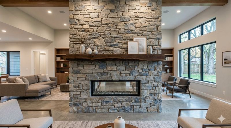 Stone Chimney Installation in Braselton, GA