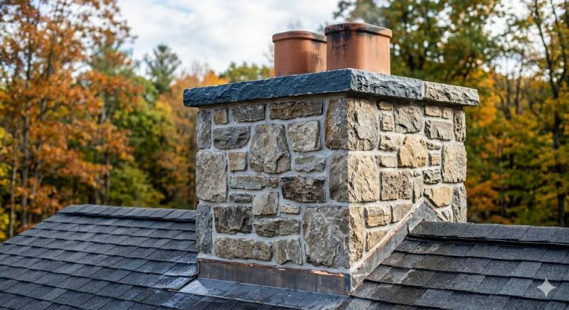 Stone Chimney Installation in Cobb County, GA