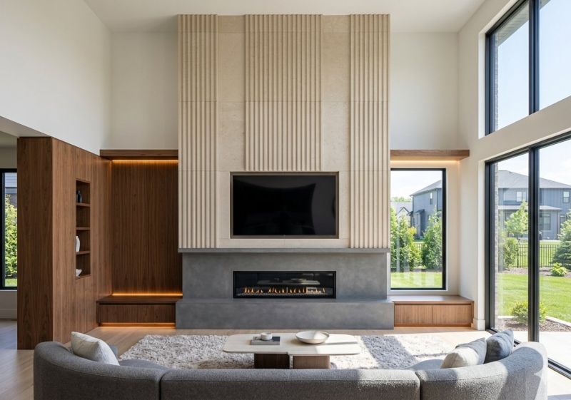 Stone Chimney Installation in Forsyth County, GA