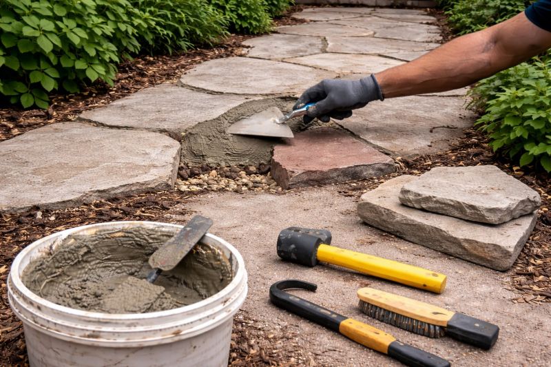 Stone Driveway Repair in Suwanee, GA