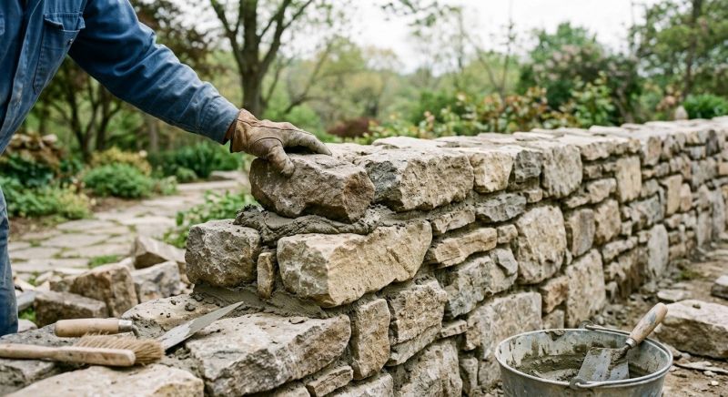 Stone Masonry Installation in Cherokee County, GA
