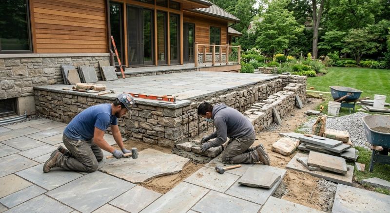 Stone Masonry Installation in Suwanee, GA