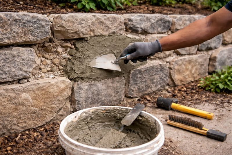 Stone Masonry Repair in Winder, GA