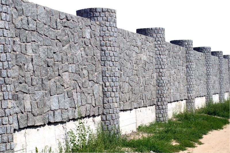 Stone Wall Repair in Walton County, GA
