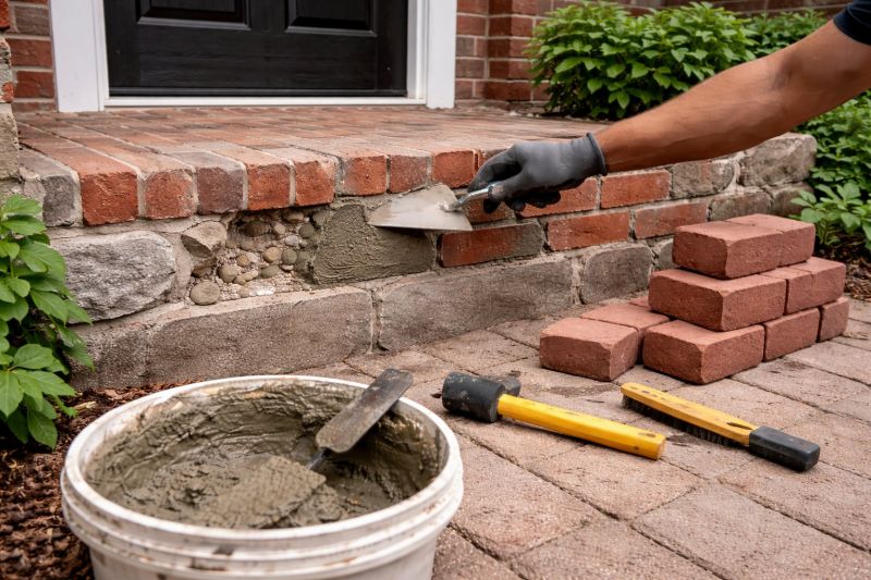 Stonework Repair in Bethlehem, GA